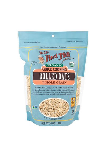 Bob's Red Mill Organic Quick Cooking Rolled Oats 453 g