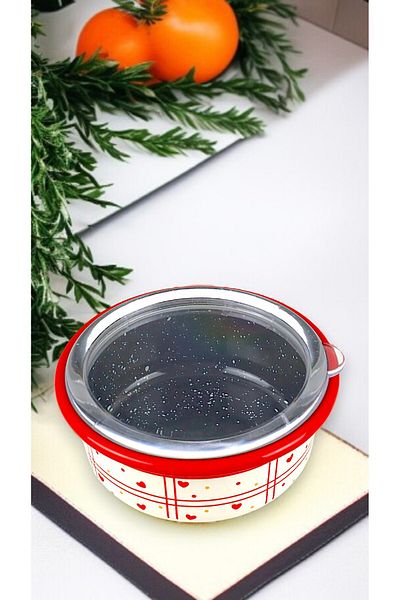 İnci Emaye No. 14 Enamel Storage Container