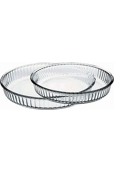 Paşabahçe Paşabahçe 2-piece Round Pyrex Set Fma04596 088oa