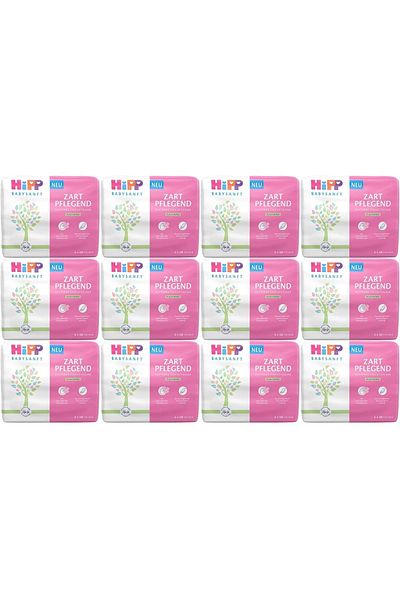 Hipp 48 Sheets Baby Soft Rechargeable 1728 Sheets 12Pk*3 Classic 36/Set