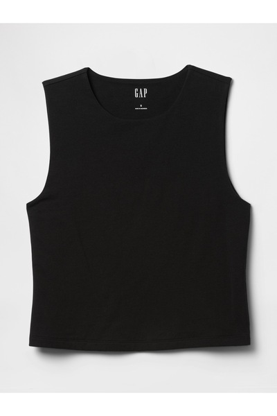 GAP Kadın Siyah Örme Jersey Atlet