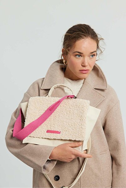 Huge Element Hatalmas Cuvert Teddy Ecru táska, különleges kiadás