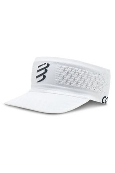 Compressport Unisex Visor CU00006B white
