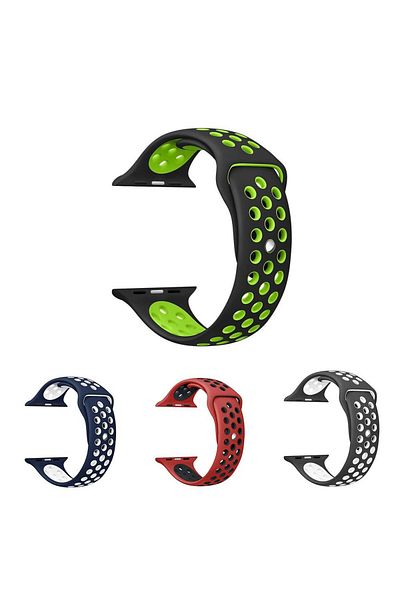 Max&Max Max & Max Apple Watch Strap Silicon Hole