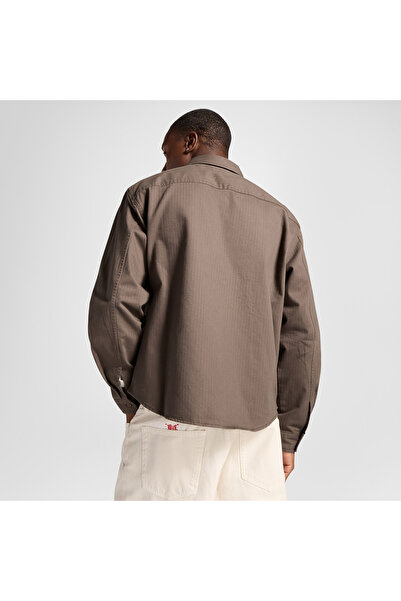 Converse Classic Erkek Cepli Kahverengi Gömlek