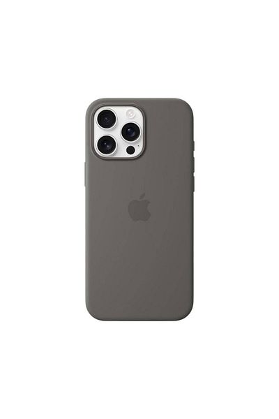 Max&Max Max & Max iPhone 16 Pro Max Silicone Case With Magsafe Light Grey