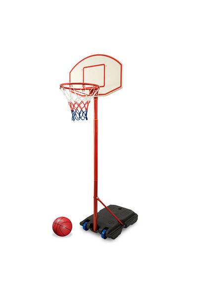 ACTION ONE Set baschet mobil Real Action, inaltime ajustabila 200-236 cm, dimensiune baza 69 x 49 cm