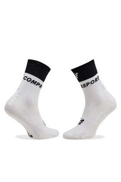 Compressport Unisex high socks SQTU3540002T white