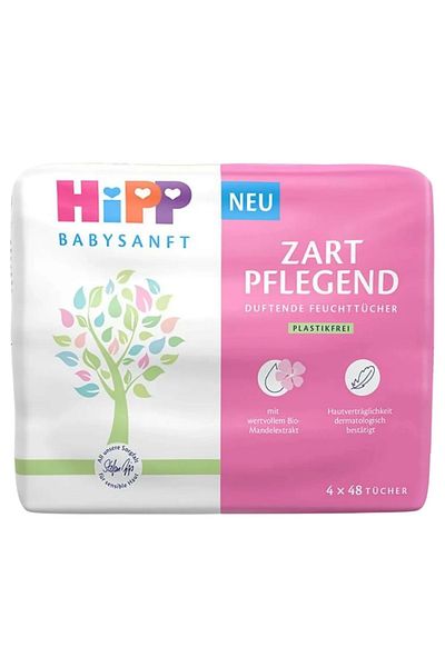Hipp Set of 24 Baby Sanft Wet Towel Wipes (8Pk*3) - 1152 Sheets