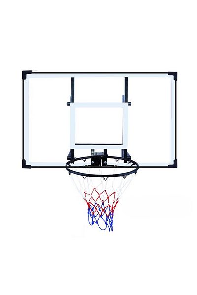 ACTION ONE Panou de baschet Action One cu inel cu amortizor 120x80 cm, transparent