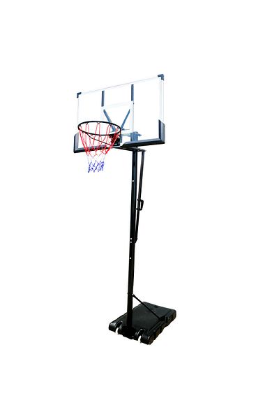 ACTION ONE Panou de baschet mobil Action One Buzzer, inaltime reglabila 245-305 cm, panou 112x72 cm