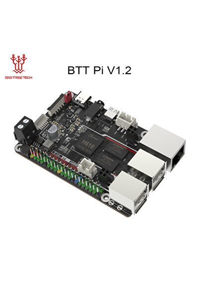 Choice لوحة BTT PI V1.2 من BIGTREETECH رباعية النواة Cortex-A53 2.4G WiFi 40Pin GPIO مقابل Raspberry PI