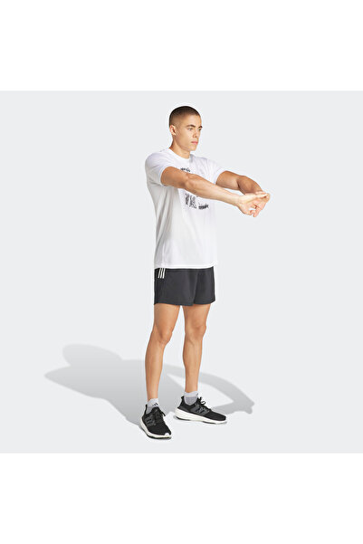 adidas Own The Run Erkek Siyah Antrenman Şortu (IY0704)