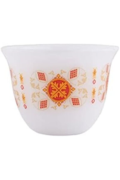 ALSAIF Java Coffee Cup Set, 3 Sets, 6 Pieces, Size M, Multiple Colors