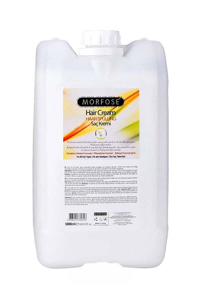 Morfose Morfose Herbal Hair Cream 5000ml - Professional Moisturizing & Anti-Static Formula