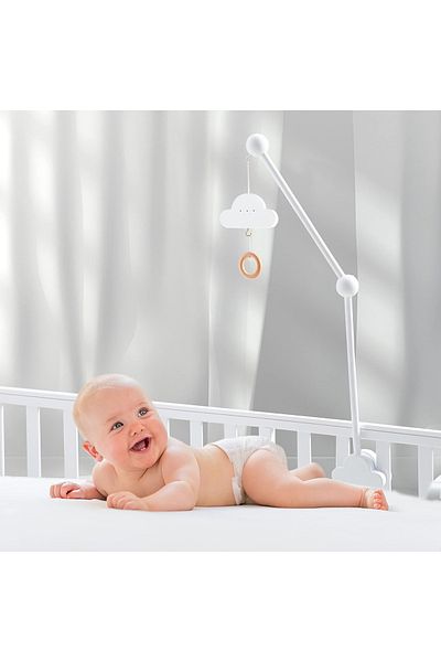 Promise Babe Musical Toy For Children, Wood/metal, White/natural, 13.5 X 11 Cm