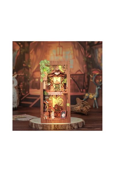 CUTEBEE 3D Puzzle, DIY Bookend, Squirrel Collector, Cutebee, 204 pieces