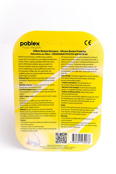 Poblex Silicone Roller Bunion Protector