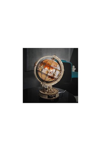 ROKR 3d Puzzle Luminous Globe, , Wood, 180 Pieces, St003
