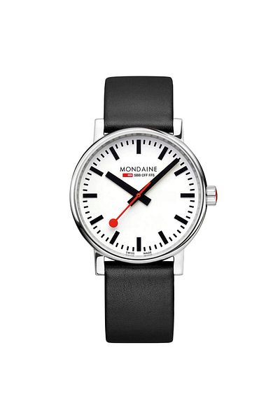 MONDAINE Mens Watch Mse.40110.lbv, Quartz, 40mm, 3atm