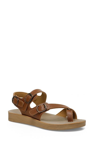 Polaris 158657 .Z5Fx Tan Women's Comfort Sandals