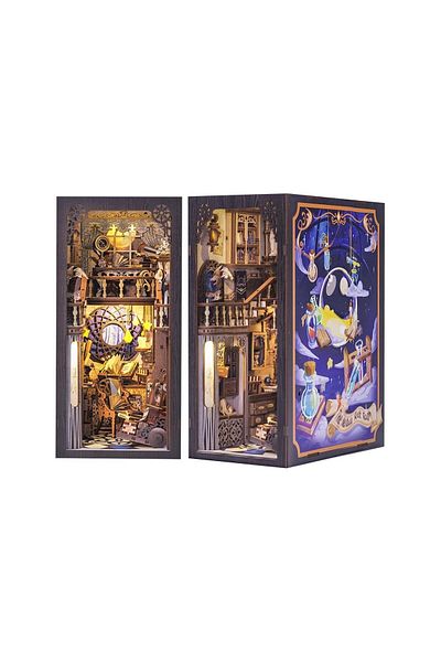 CUTEBEE 3D Puzzle, DIY Book Spine, Nebula Rest Room, Cutebee, 350 pieces