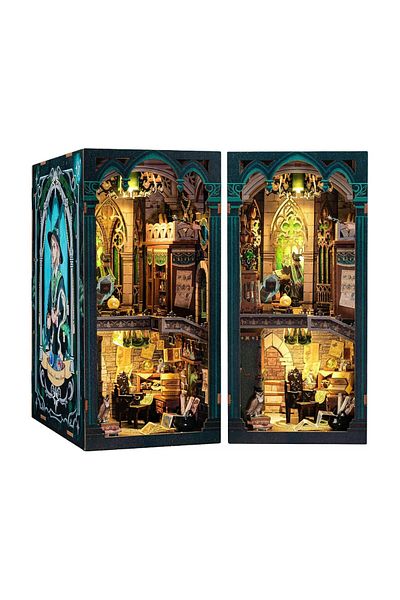 CUTEBEE 3d Puzzle, Diy Bookend, Darkness Common Room, , 156 Pieces