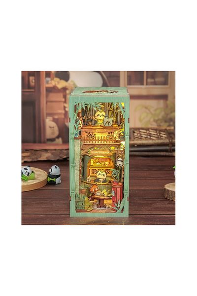 CUTEBEE 3d Puzzle, Diy Book Spine, Panda Bookshop, , 244 Pieces