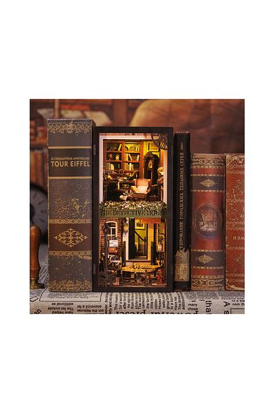 CUTEBEE Puzzle 3d, Cotor De Carte Diy, Rose Detective Agency, , 332 Piese
