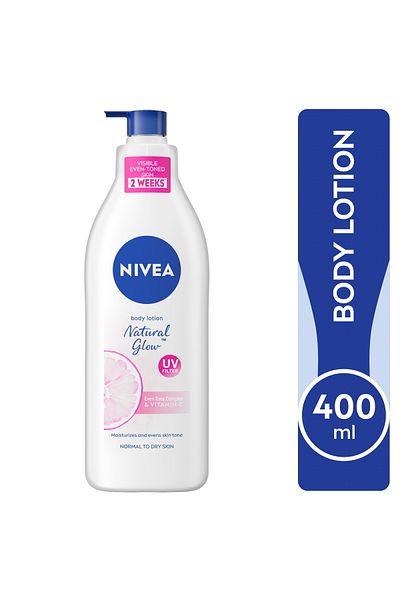 NIVEA Natural Glow Body Lotion Even Tone Complex & Vitamin C 400 ml
