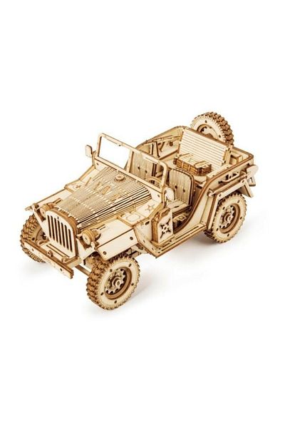 ROKR 3d Puzzle Military Vehicle, Robotime, Wood, 369 Pieces