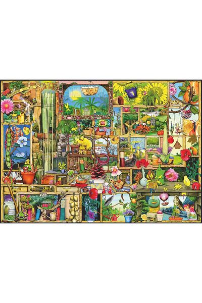 RAVENSBURGER 194988   Gardener Cabinet 1000 Piece Puzzle
