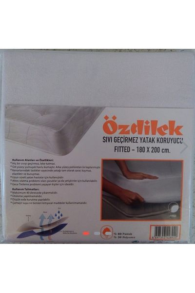 Özdilek Mattress Cover Liquid Proof Mattress Protector Mattress Cover Double and Single 4 Different Sizes
