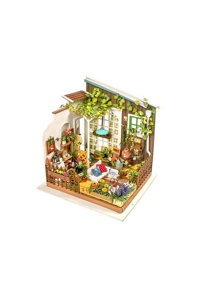Rolife 3D Puzzle Mini Dollhouse Miller's Garden DIY, RoLife, 210 pieces