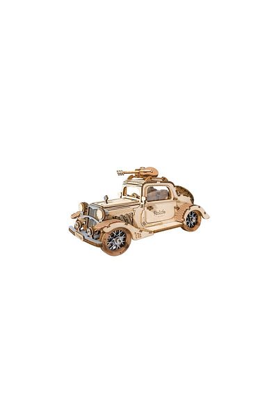 Rolife 3d Puzzle Retro Car, , Wood, 164 Pieces