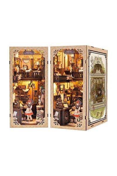 CUTEBEE 3d Puzzle, Diy Book Spine, Antique Store, , 349 Pieces