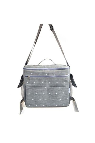 Empria Rucsac Multifunctional 5 In 1 Geanta Bebe, 37x18x31 Cm, Gri