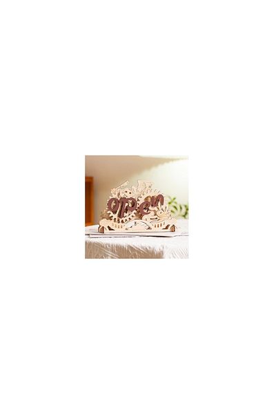 ROKR 3D Puzzle, Open Closed Sign, ROKR, 52 pieces