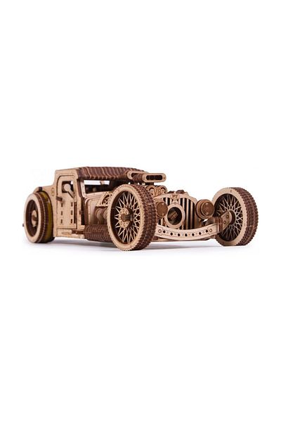 Wood Trick 3D mechanical puzzle, Hot Rod, WT, wood, 280 pieces
