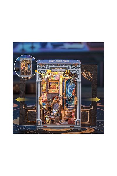CUTEBEE 3d Puzzle, Diy Book Cover, Soul Travel Agency, , 99 Pieces