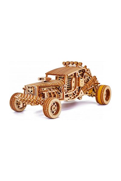 Wood Trick 3D mechanical puzzle, Mad Buggy, WT, wood, 322 pieces