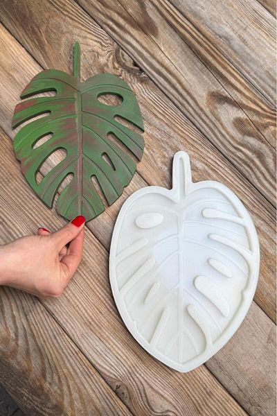 RufusConcept Monstera Large Silicone Tray Mold
