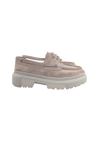 Oneka Shoes Women's Daily Beige Dertli Shoes 130825 Tbs320