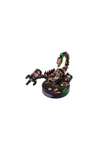 ROKR 3D mechanical puzzle, Scorpion Emperor, ROKR, metal and plastic, 123 pieces