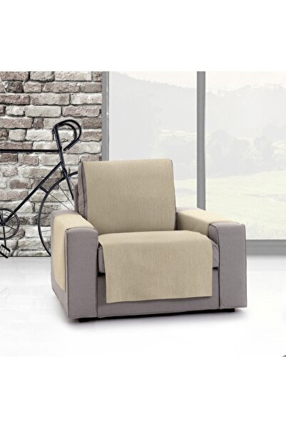 EYSA CONFECTIONES Πρακτικό κάλυμμα πολυθρόνας ζακάρ, MID, C1 μπεζ