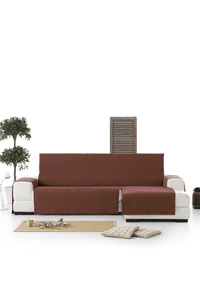 EYSA CONFECTIONES Practical right corner jacquard cover 290cm, Extra, MID, C9 Brick