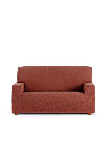 EYSA CONFECTIONES Elastic sofa cover 2 seats, Troya, C/9 Brick