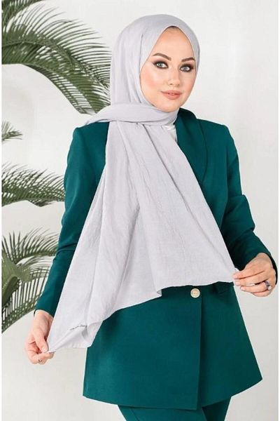 HAREM SCARF Σάλι Bibble - Ασημί
