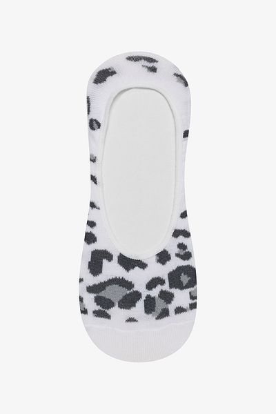 Penti 2 Pairs Cotton Leopard Patterned Ballerina Socks