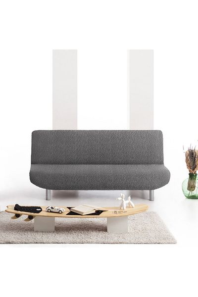 EYSA CONFECTIONES 3-seater sofa cover without arms, Premium ROC, C/16 dark gray